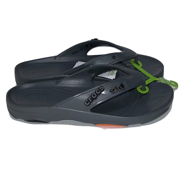 Crocs Classic All-Terrain Flip Flops Sandals 207712-0DA Men’s Size 11 main image 14